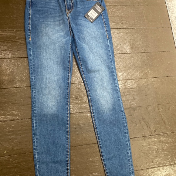 NWT True Religion super Skinny High Rise Jennie Curvy Blue Jeans Size 26 red tag - Picture 7 of 7